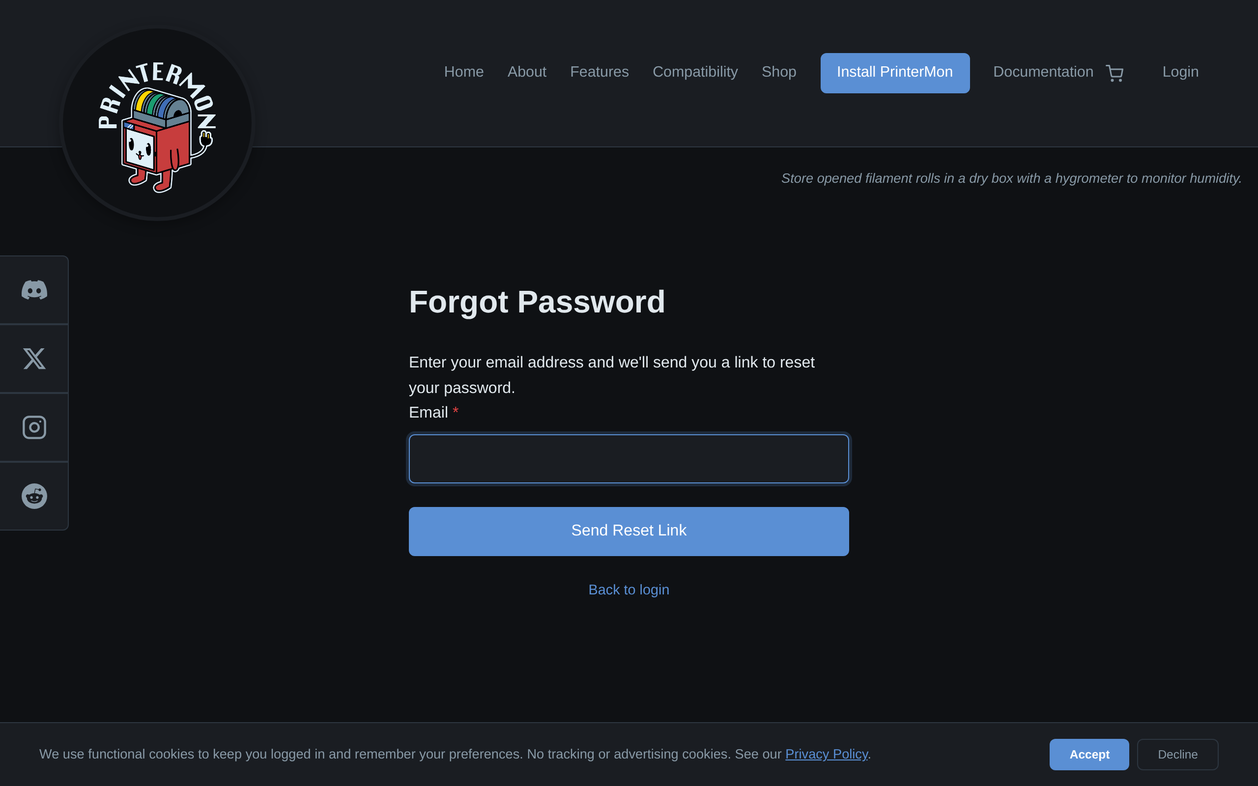 Password Reset